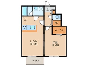 Ｃａｓａ横町の物件間取画像